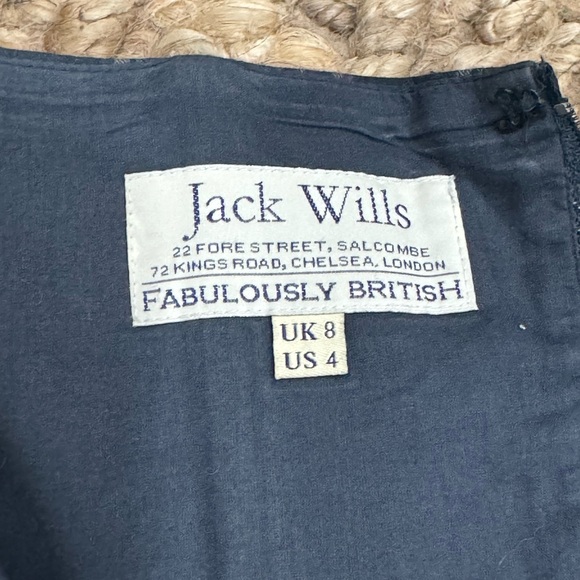 Jack Wills Keynsham Dress Tartan Plaid Sleeveless Boutique Dark Academia Sz 4 - Picture 8 of 10